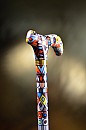 Vycházková hůl skládací Miro Design (82-89 cm)