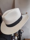 Letní klobouk Fedora Panama z Ekvádoru Personality