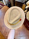 Klobouk Traveller Raffia Crochet