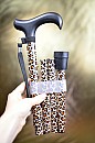 Vycházková hůl skládací Leopard Long (81-93 cm)