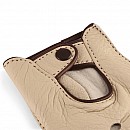 Prémiové kožené řidičské rukavice Ručně šité