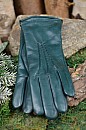Rukavice zimní s ruční výšivkou Green