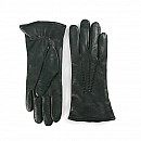 Rukavice zimní s ruční výšivkou Green
