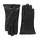 Pánské rukavice s výšivkou a kašmírem Black