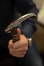 Vycházková hůl luxusní Fayet Snake s čepelí