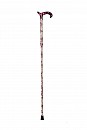 Vycházková hůl skládací Fayet Fleurs (86-96 cm)