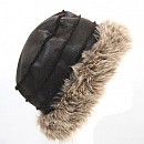 Zimní dámská čepice chundelatá