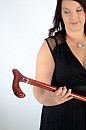 Vycházková hůl Hůlkárna Lesklá Red Velvet