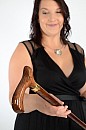 Vycházková hůl Hůlkárna Lesklá Brown and Silver