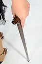 Vycházková hůl Hůlkárna Lesklá Basic Brown