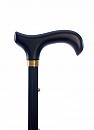Vycházková hůl skládací krátká Black (71-81 cm)