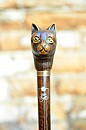 Vycházková hůl sběratelská Fayet Cat