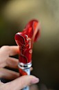 Vycházková hůl s nastavitelnou délkou Fayet  Coquelicot