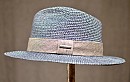 Letní klobouk Fedora Toyo Stetson modrý